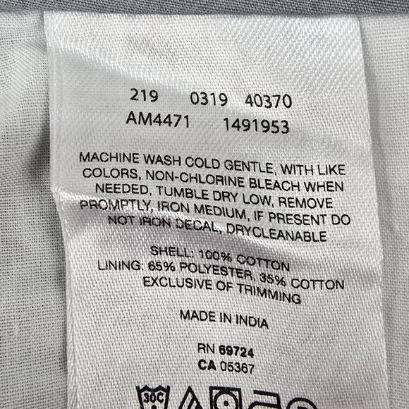 Columbia Washed Out Shorts Mens 40 Gray 10" Flat Front Chino Hiking Outdoors NEW - Picture 6 of 6